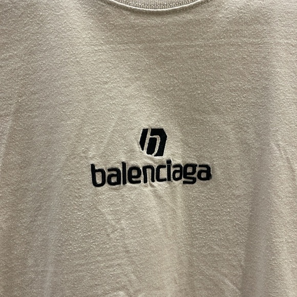 BALENCIAGA
Beige Sponsor Logo T-Shirt Size S - Picture 3 of 13